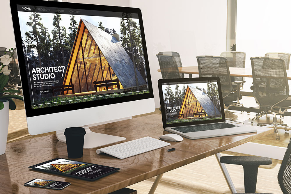 Responsive Webseite