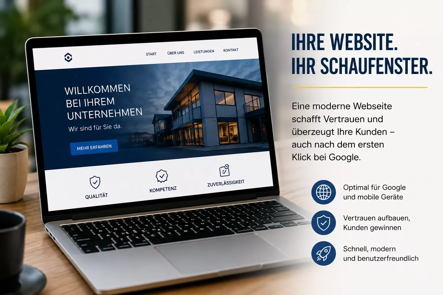Google&Webseite ist ihr Schaufenster