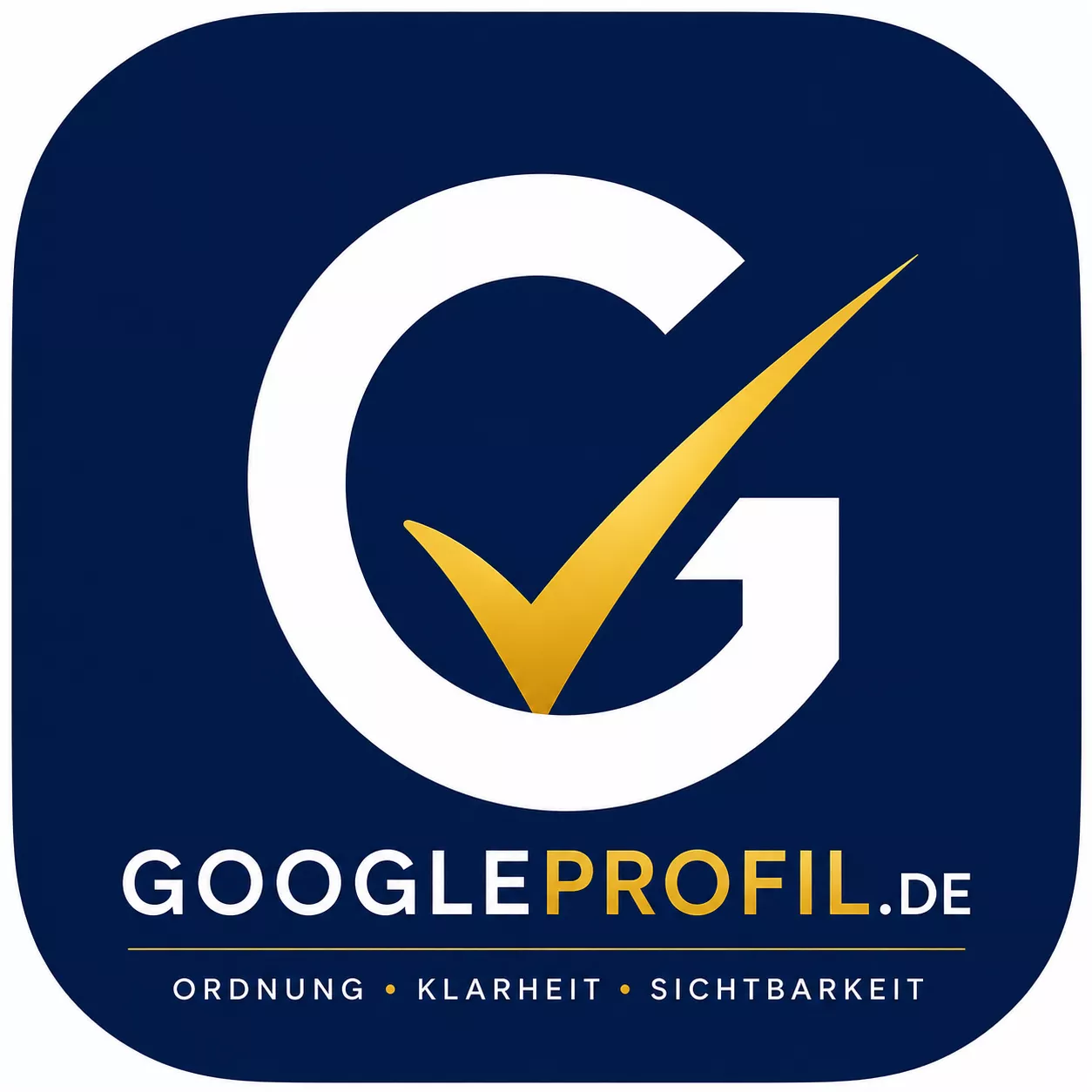 Logo von googleprofil.de – Ordnung, Klarheit, Sichtbarkeit